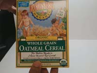 earth's best rice cereal for baby food